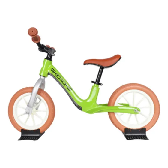 Balance Bikes Skdaoke Rodado 12  En Color Verde Con Luces