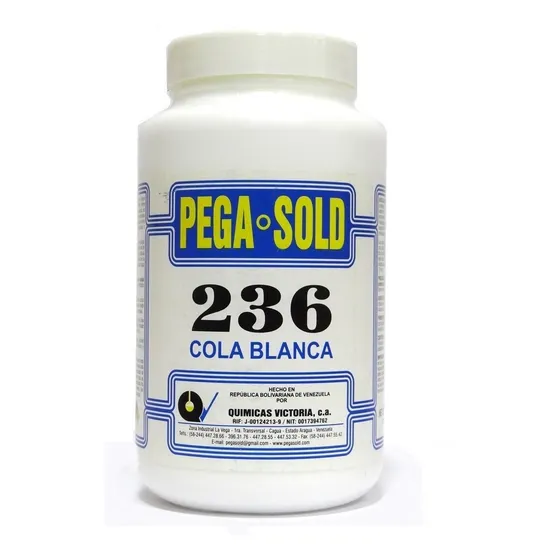 Cola Blanca Pega Pega Sold 236 Para Madera 1/4 De Galon