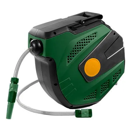 Carrete Para Manguera De Agua 1/2  15+1,5mts 150psi Pared