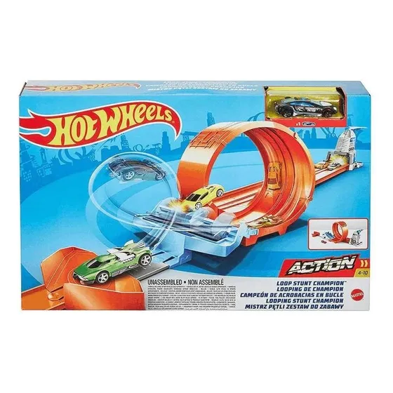 Circuito De Campeonato Hot Wheels Gbf81 Mattel
