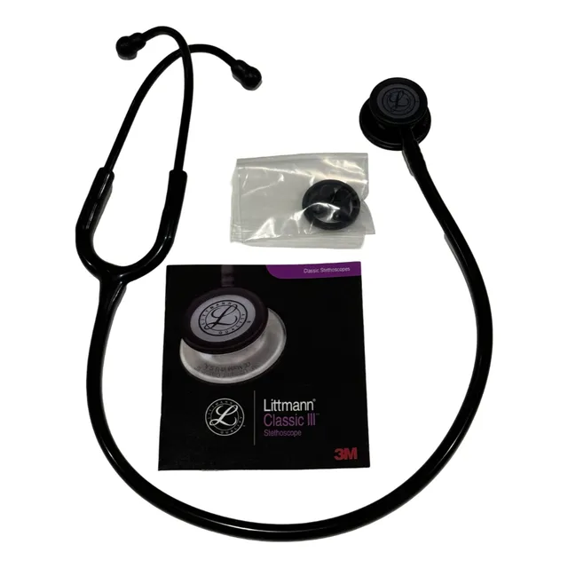 Fonendoscopio 3M Littmann classic III black edition negro 5803