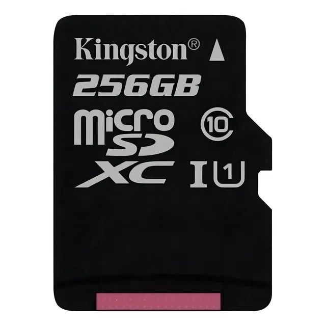 Tarjeta de memoria Kingston SDCS/256GB Canvas Select con adaptador SD 256GB