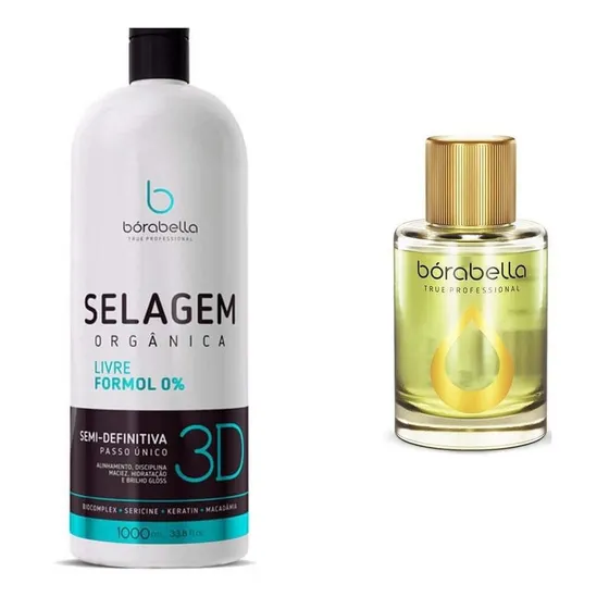 Borabella Selagem 3d Semi Definitiva Orgânica 1l E Óleo