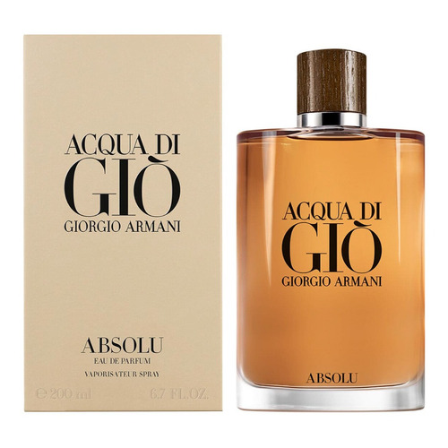 Acqua Di Gio Absolu Edp 200ml Silk Perfumes Original Ofertas