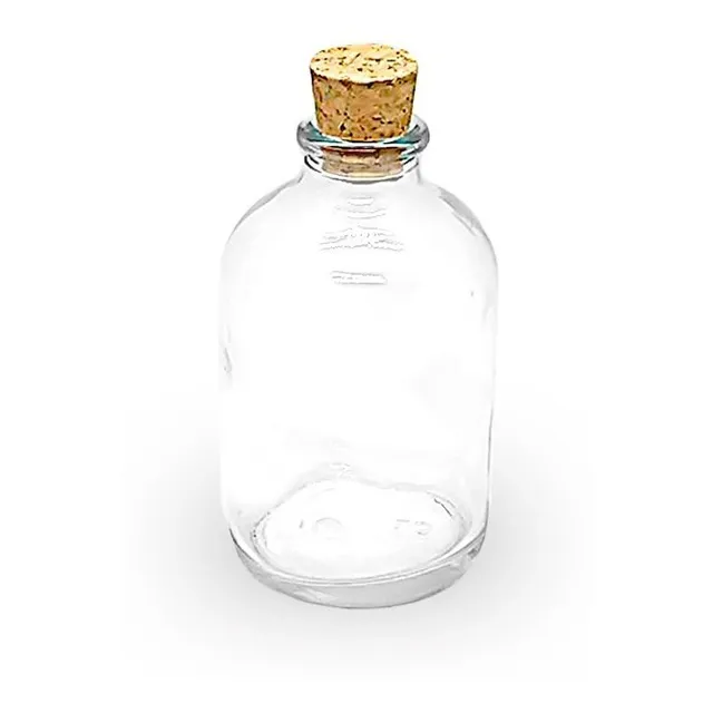 Botellita Vidrio Vial 30 Cc Con Corcho Souvenirs Pack X20 