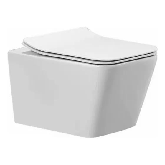 Kit Inodoro Flotante Asiento Tanque Botones Bath Art
