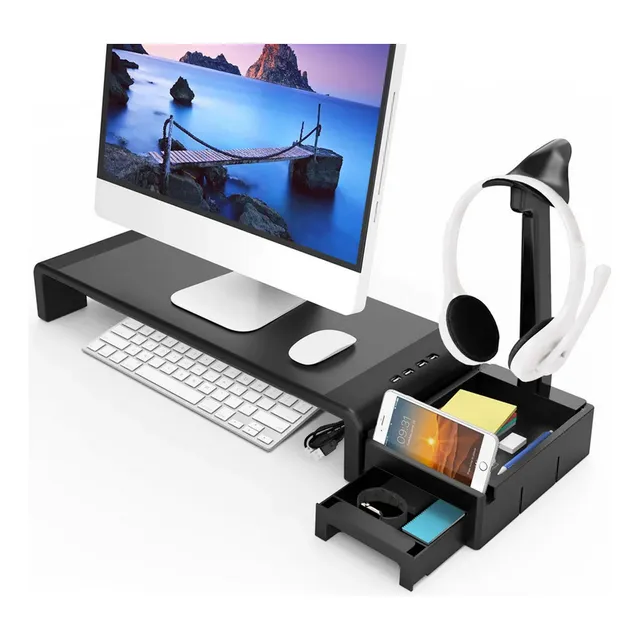 Soporte Para Monitor 4 En 1, Plegable Para Laptop