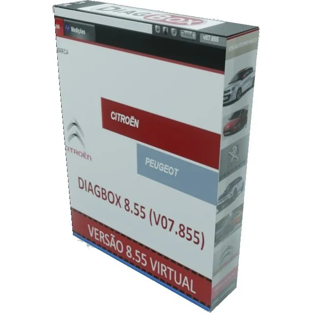 Software Diagbox Lexia Citroen Pp2000 2020 V8.55 + Tutorial