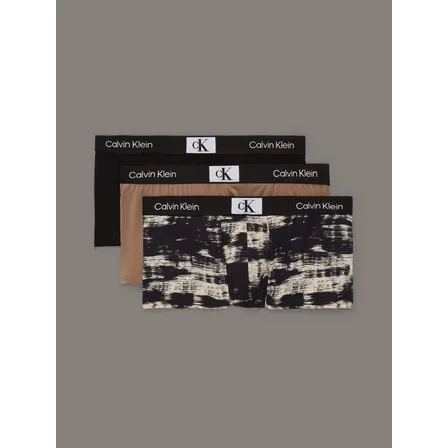 Pack 3 Bóxers Low Rise Trunk 96 Multicolor Calvin Klein