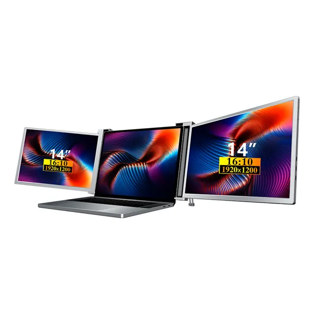Pantalla Portátil De Instalación Portátil De 15 A 17 Pulgada