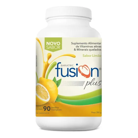 Bariatric Fusion Plus Suplemento 90 Pastilhas Mastigáveis