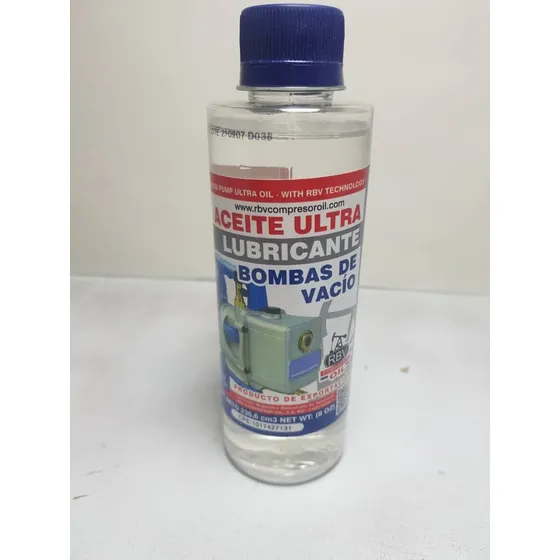 Aceite Para Bomba De Vacío 8 Onzas