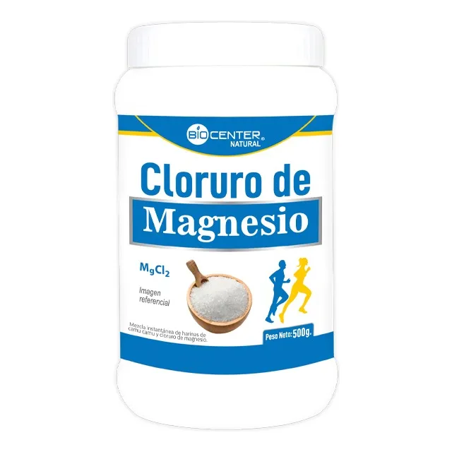 Cloruro De Magnesio Biocenter Natural Buena Calidad 500g