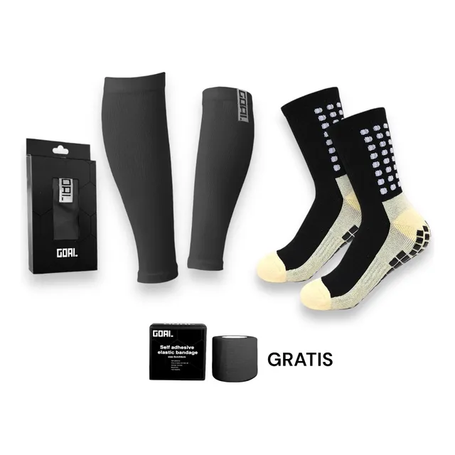 Combo Media Antideslizante + Sin Pie + Venda