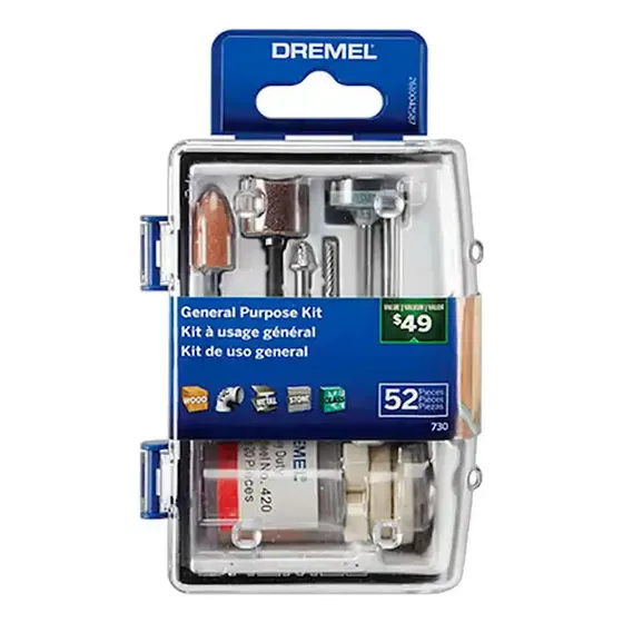 Kit De 52 Accesorios Multiusos Para Minitorno Dremel 730