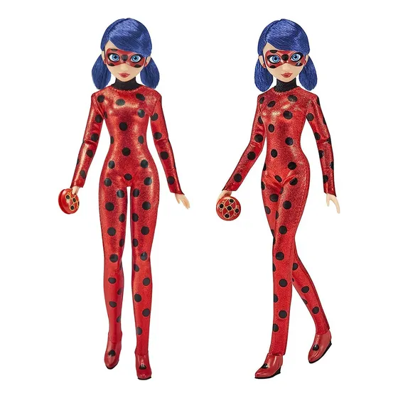  Ladybug Miraculous Figura Con Disfraz Muñeca Lady Bug