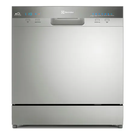 Lava-louças Electrolux 8 Serviços Inox (ll08s) Cor Prata Prateado 220v