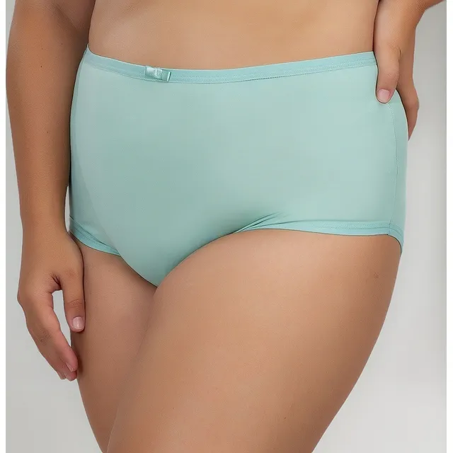 Calcinha Lingerie Feminino Plus Size Microfibra Conforto 