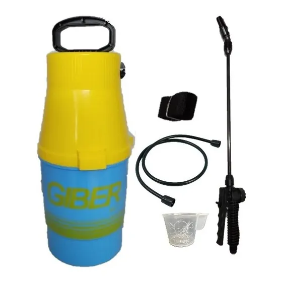 Botella Pulverizador Giber De 7 Lts Fumigar Pulverizar H-7