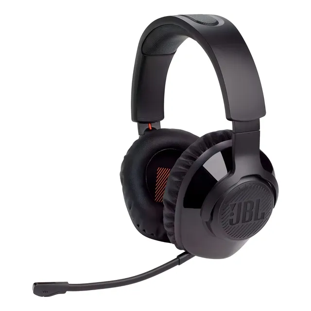 Auriculares inalámbricos para juegos Quantum 350 para controladores de PC, 40 mm, color negro