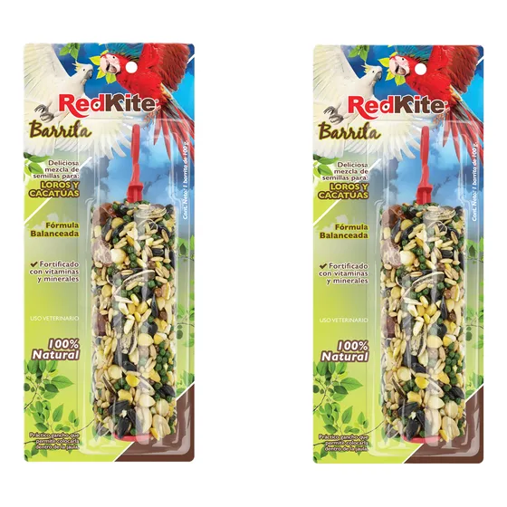 Combo Premio Para Loro Y Cacatua Barrita Vitamina Minerales