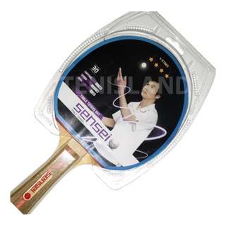 Paleta De Ping Pong Sensei 4 Star Negra Y Roja Paleta De Ping Pong Sensei 4 Star Negra Y Roja