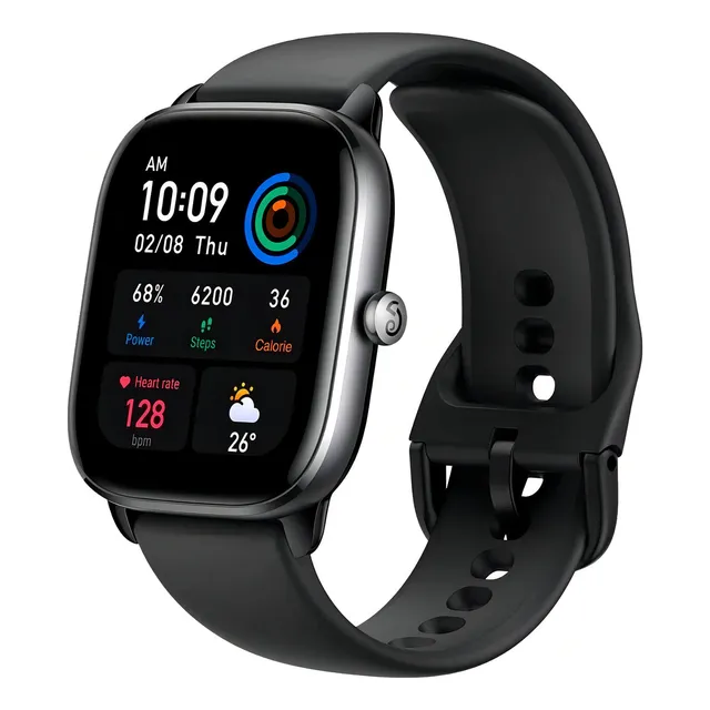 Reloj Inteligente Amazfit Gts 4 Mini Smartwatch 1.65´´ Gps Color de la caja Midnight black Color de la malla Midnight black Color del bisel Negro