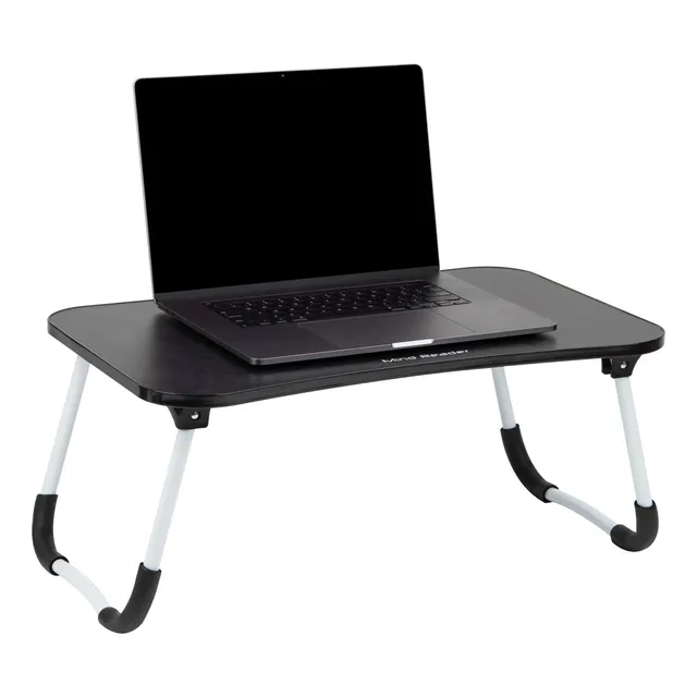Escritorio Portátil Para Laptop Con Patas Plegables Negro