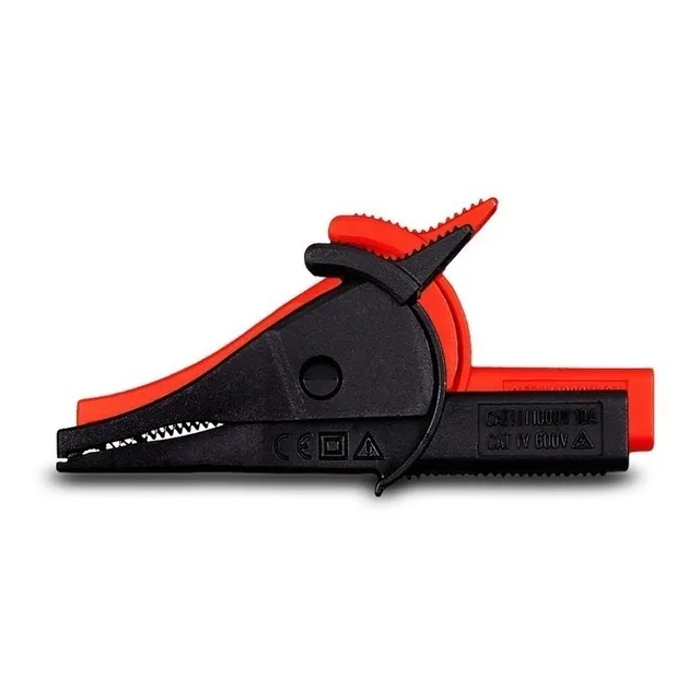 Pinza Cocodrilo Aislado 75mm Con Toma Banana Uni-t Ut-c04a