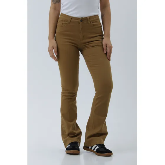 Pantalon Oxford De Gabardina Elastizado Torine - Zeynep