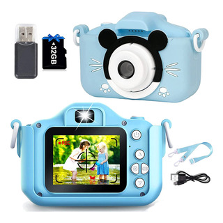 Cámara Infantil 6-12 Años Pantalla Hd Con Almacenamiento 32g Cámara Infantil 6-12 Años Pantalla Hd Con Almacenamiento 32g