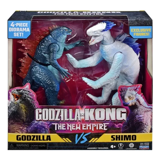 Muñecos Godzilla Vs Shimo El Nuevo Imperio 16 Cm Accesorios