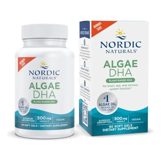 Nordic Naturals Algae Dha, 90 Cápsulas Blandas, 500 Mg