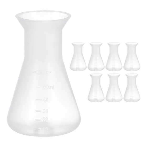 Frasco Químico, Frasco De Laboratorio, 8 Unidades
