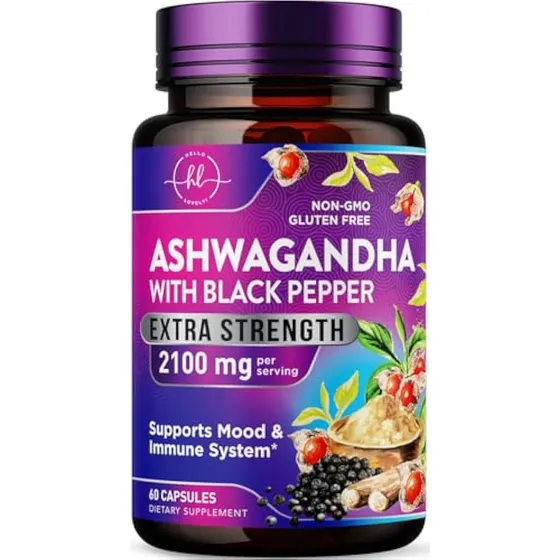 Ashwagandha 2,100 Mg - Suplementos De Ashwagandha