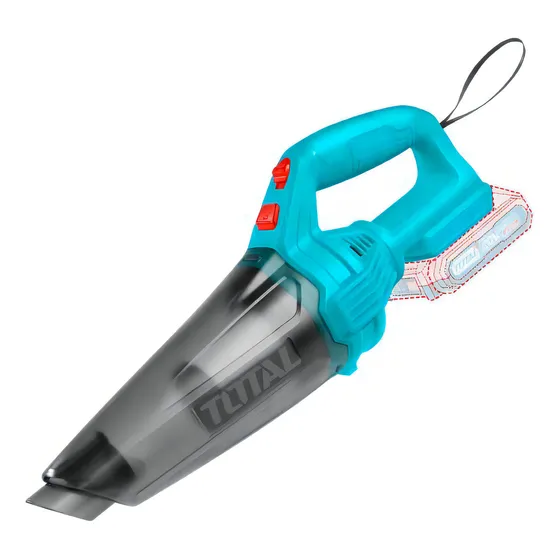 Aspiradora Inalámbrica De Mano Total 20v 0.5L Hogar Auto No Incluye Batería Ni Cargador TVLI201261