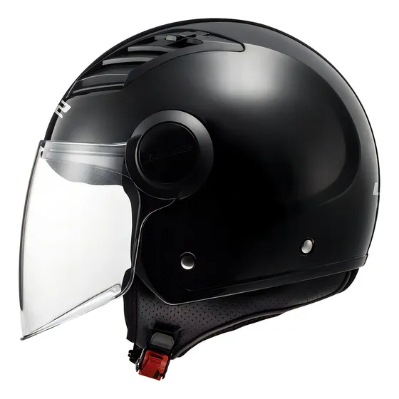 Casco Moto Abierto Ls2 Oficial 562 Airflow Negro Mate Color Negro Mate Tamaño Del Casco Xxl