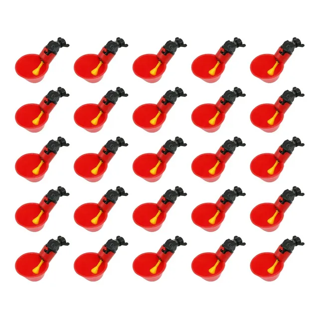 Bebederos Automáticos Para Codorniz Y Pollos X25 Unidades