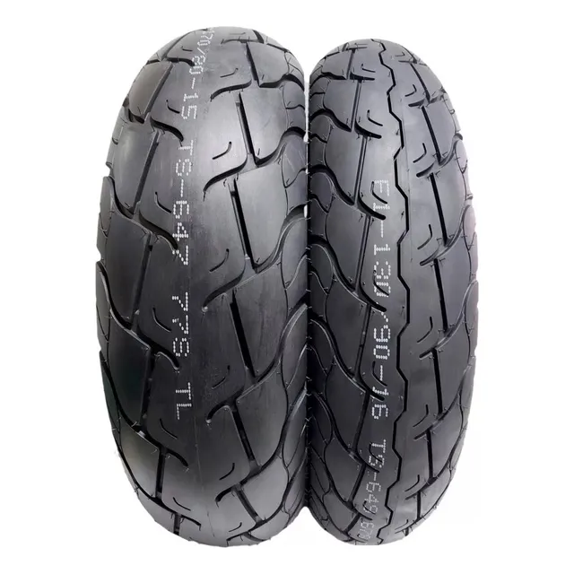Llantas Timsun 170/80-15 + 130/90-16 Ts-647/649 Tubeless