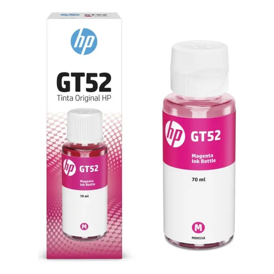 Botella de Tinta HP GT52 Magenta Original 70ml