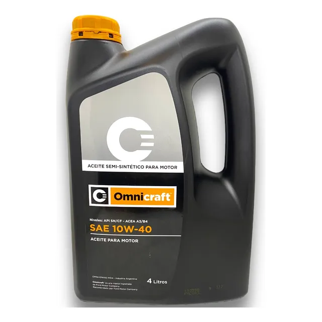 Aceite Semi Sintetico 10w40 Omnicraft Ypf Ford X 4 Litros