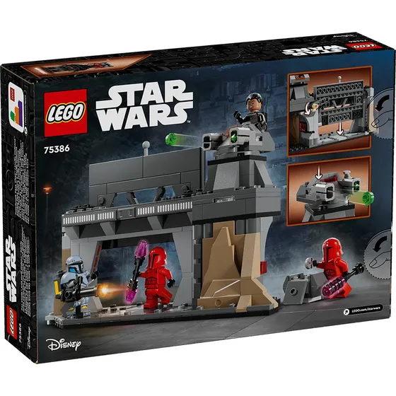 Lego Batalla Entre Paz Vizsla Y Moff Gideon (75386) Cantidad de piezas 289