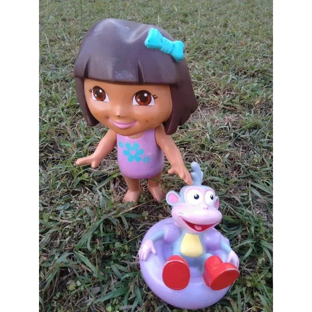 Muñeca De Dora La Exploradora Con Su Amigo Botas, En Remate!