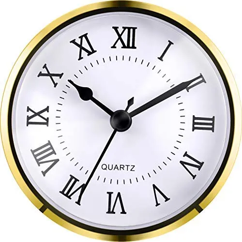 Hicarer In) Reloj Cuarzo Ajuste Inserto Numero Romano (borde