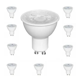 Kit10 Lampada Led Dicroica Mr16 Gu10 6w - 7w Inmetro Cor Da Luz 2700k Luz Quente ( Tom Amarelado ) Voltagem 110v/220v (bivolt) Kit10 Lampada Led Dicroica Mr16 Gu10 6w - 7w Inmetro Cor Da Luz 2700k Luz Quente ( Tom Amarelado ) Voltagem 110v/220v (bivolt)
