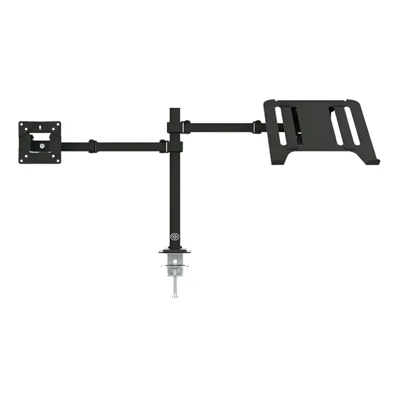 Suporte Para Notebook e Monitor Zinnia Multi-Articulado, Para Telas de 17" a 32" Com Ajuste de Altura e VESA