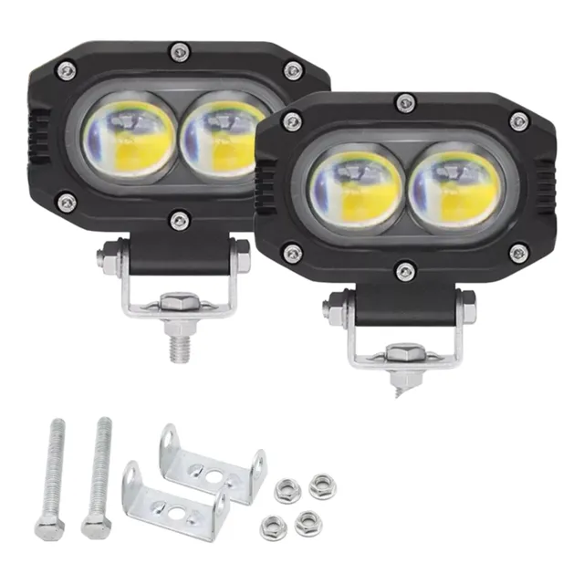 Exploradora Faro Tipo Lupa Led  3 Modos Para Auto/moto
