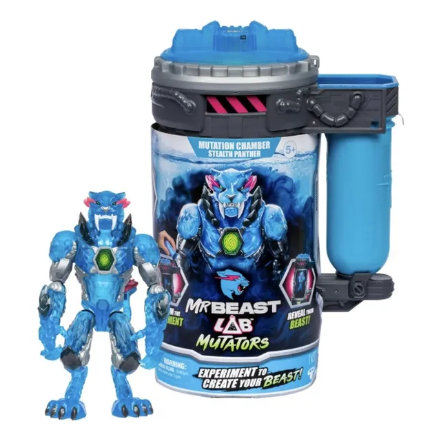 Mrbeast Lab Cámara De Mutación Pantera 15 Cm