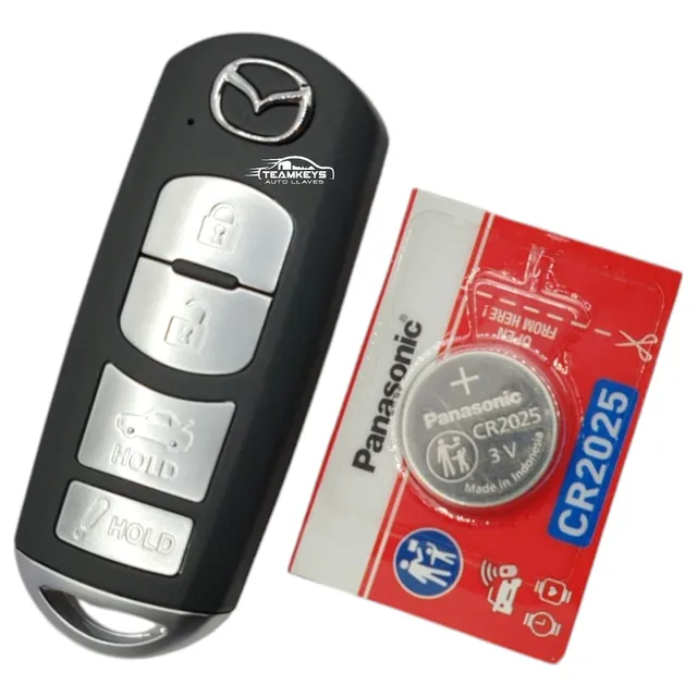 Llave Control Mazda 3 2014-2018 Mazda 6 2014-2016 4btn Chip