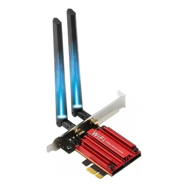 Tarjeta De Red Wifi 6 5400mbps Pcie Con Bluetooth5.3